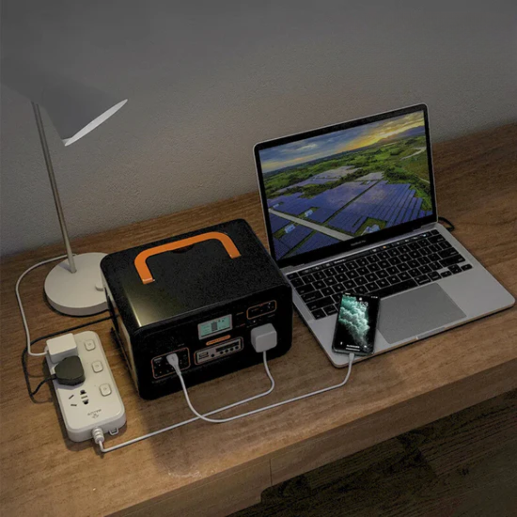 NUEVO KIT SOLAR PORTÁTIL DELUXE CON PANEL SOLAR